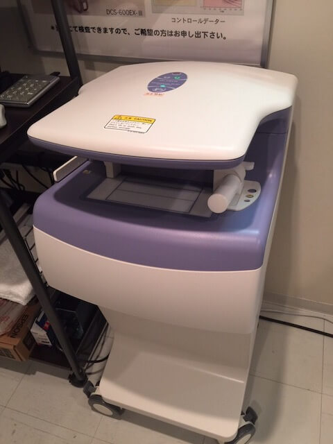 骨密度測定装置（DCS−600EXV）